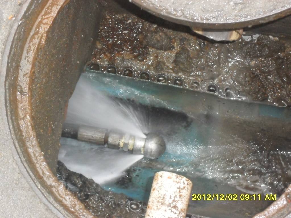 龙河镇污水管道高压清洗